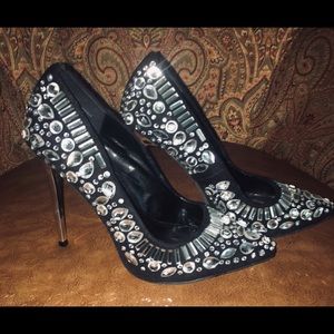 Charlotte Russe beaded heels